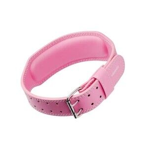 UPPPER Women's Weight Lifting Belt Pink Vegan Leather   Size M  EUC